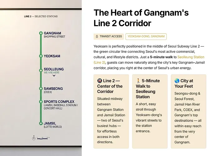 Ananda Full-service In Gangnam 5 Min Metro